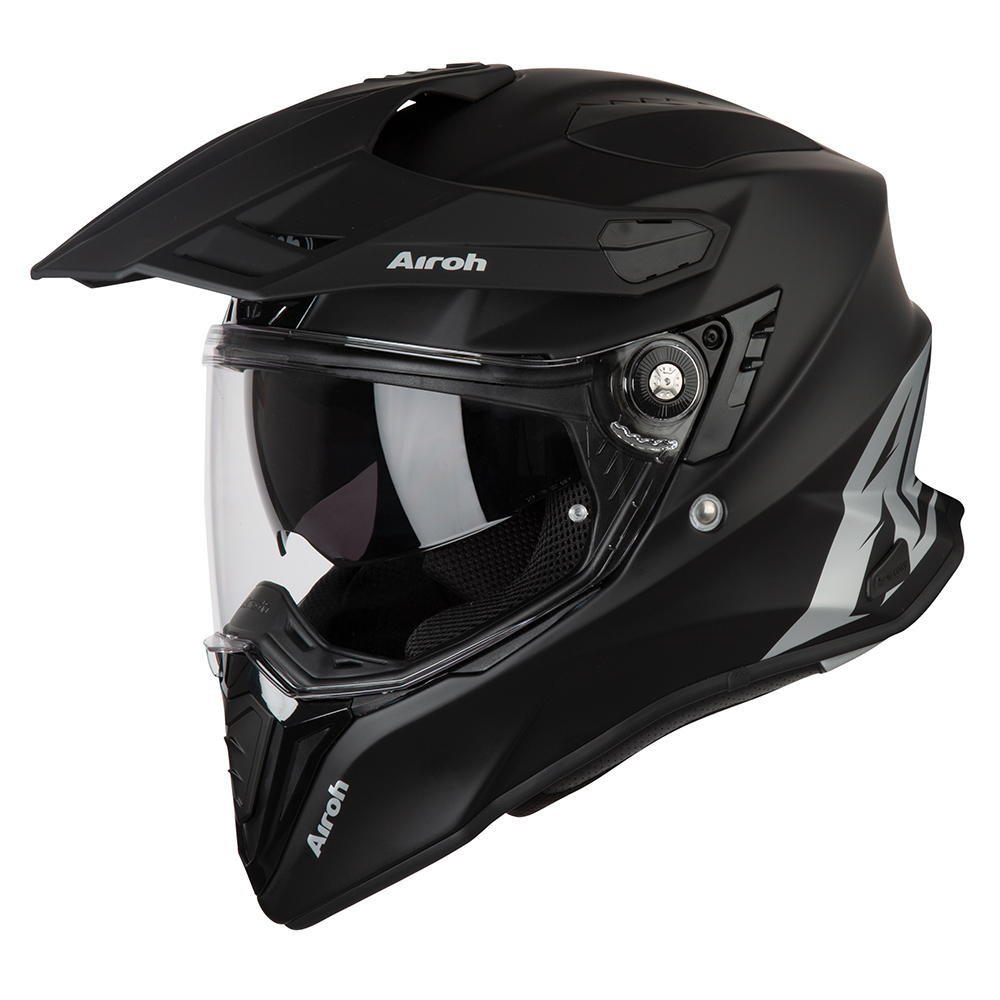COMMANDER SOLID MATT BLACK – Airoh Helmets – Moto National